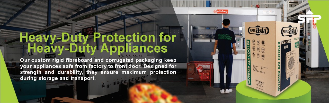 heavy duty appliance packaging boxes by sf packages